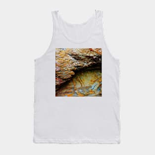 Geology Rocks. Panther Beach, Highway I, California Tank Top